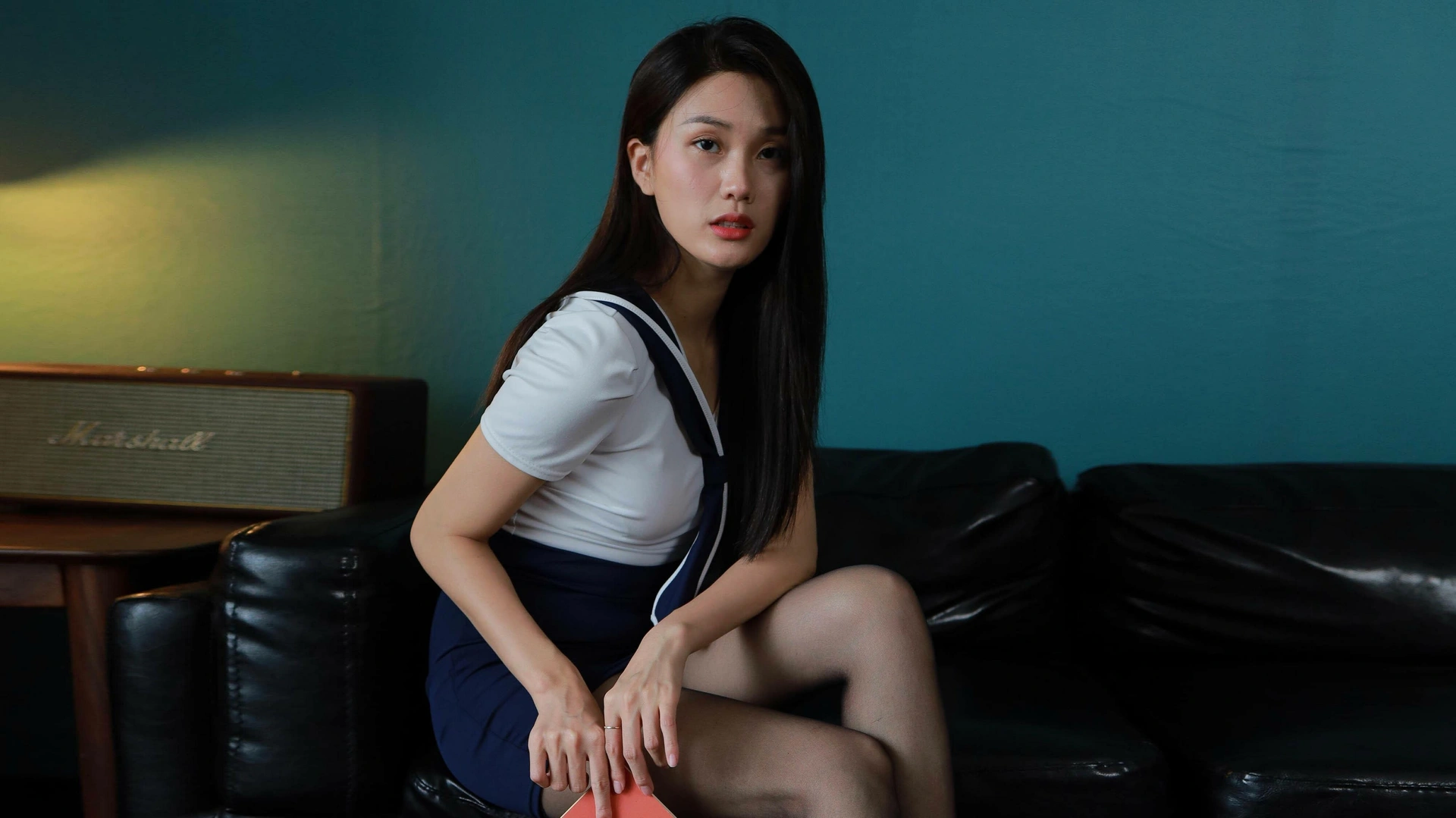 [IESS异思趣向] 2021.05.13 丝享家802:羽西《沙发上的黑丝》 1